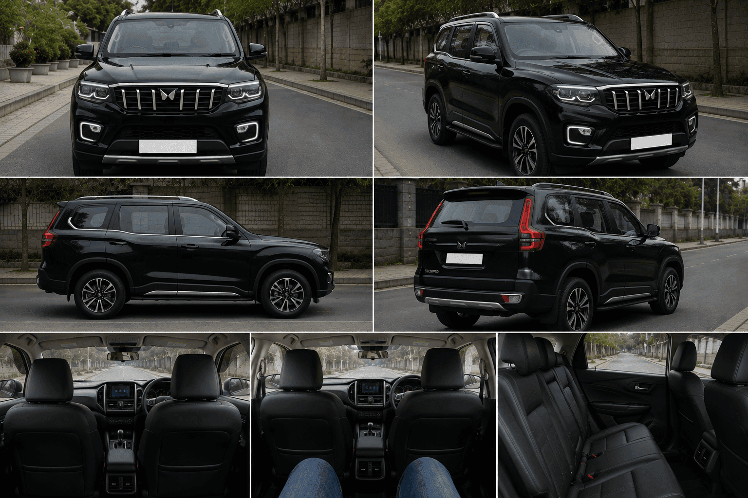 Mahindra Scorpio N (Black) — SUV